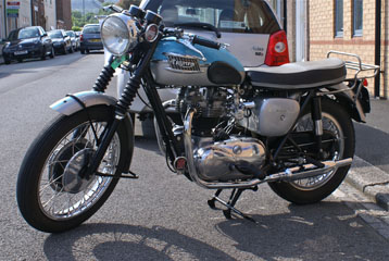 Photo 10  - 2013 Exhibition - 1961 model Triumph Bonneville T120R, 649cc, 46BHP @ 6500 rpm